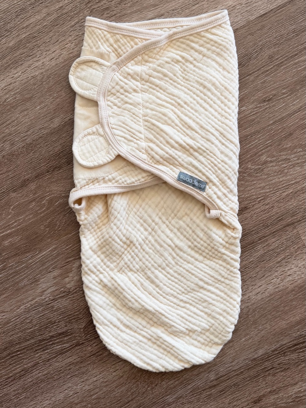 SwaddleMe 0-3months Gauze 100% Cotton Baby Swaddle Muslin fabric Teddy bear